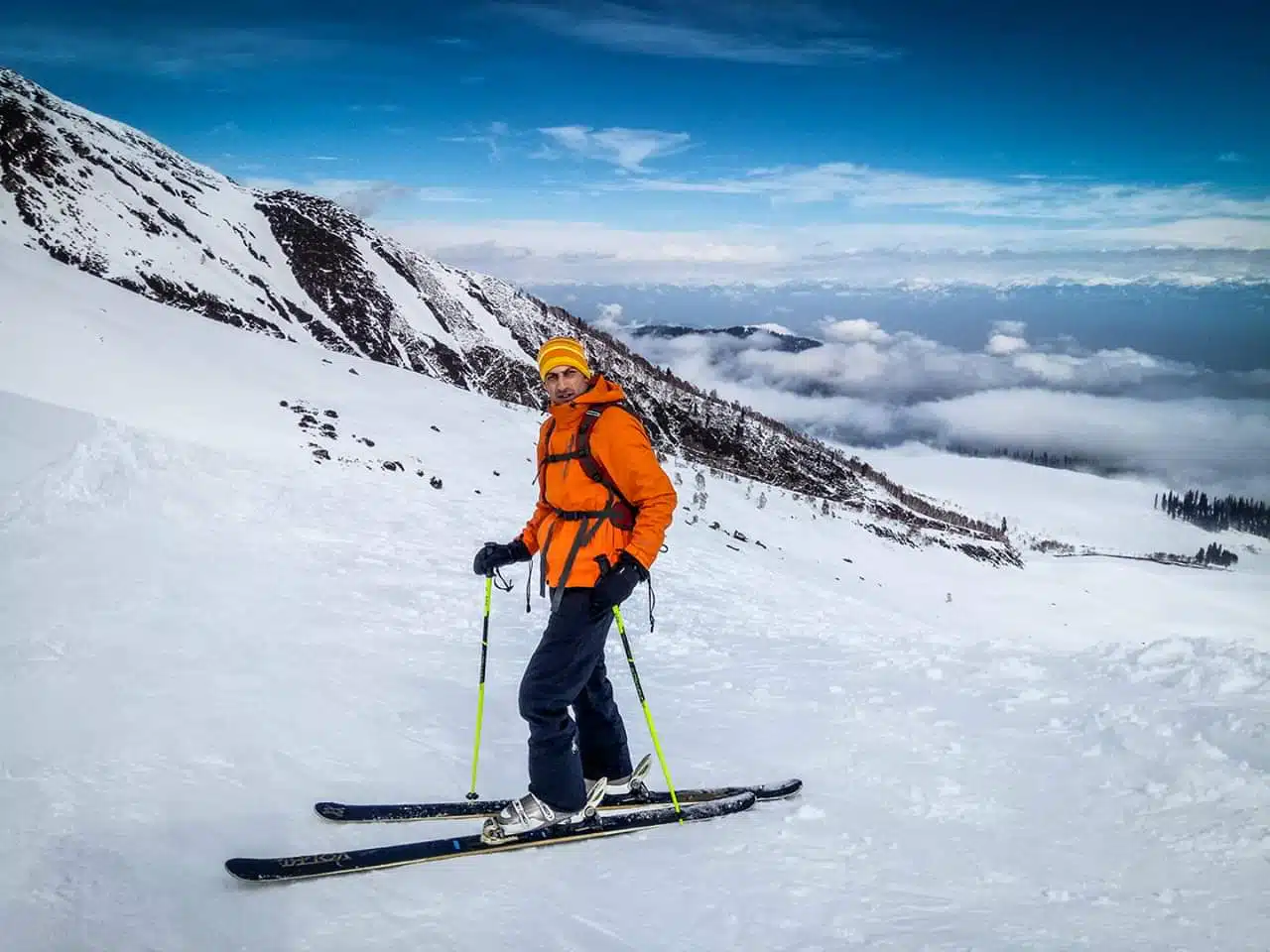 Skiing in Gulmarg