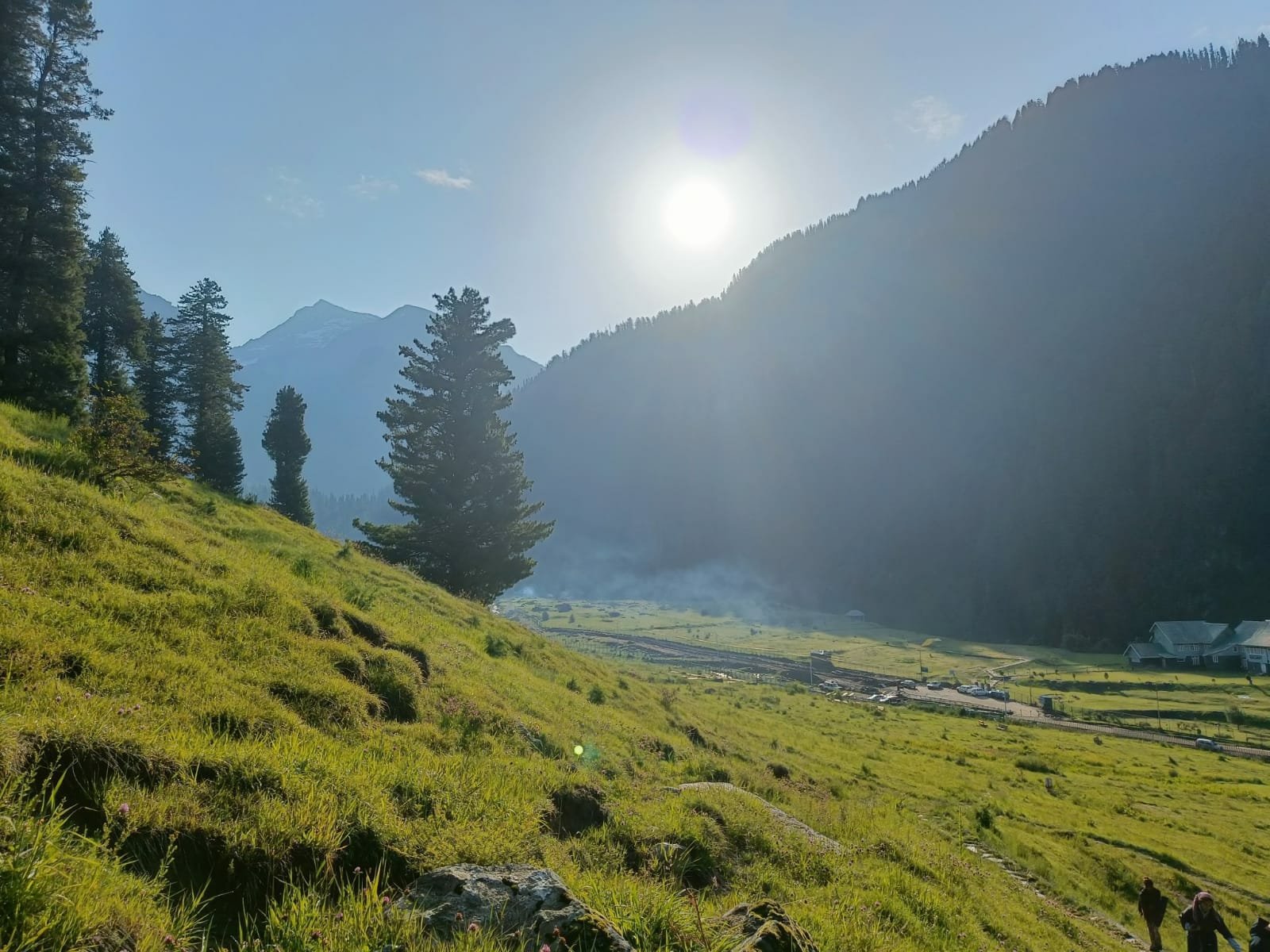 Breathtaking view of Nafra Valley