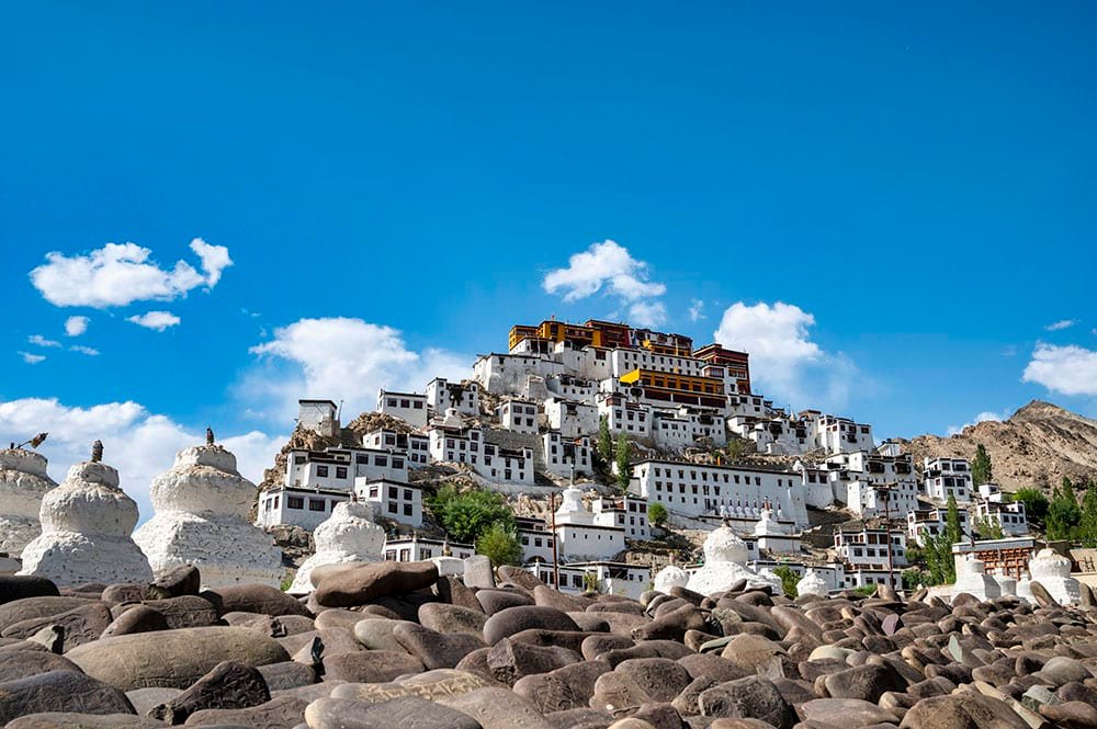 thiksey monastery