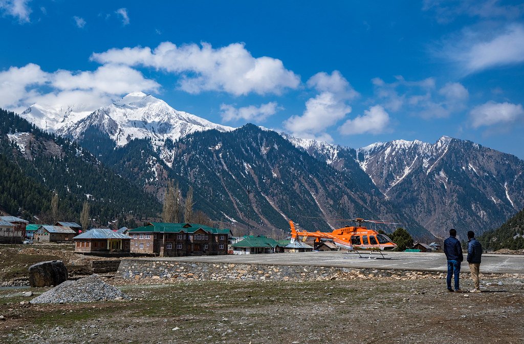 Dawar Town in Gurez Valley