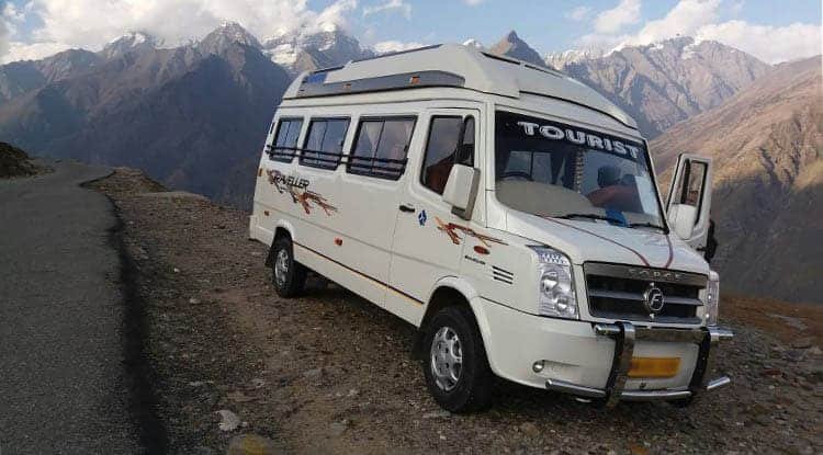 Tempo Rental for Taxi in Kashmir