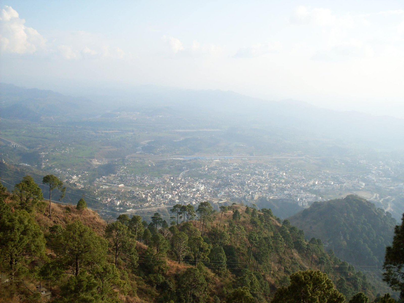 panoramic view of Katra in srinagar