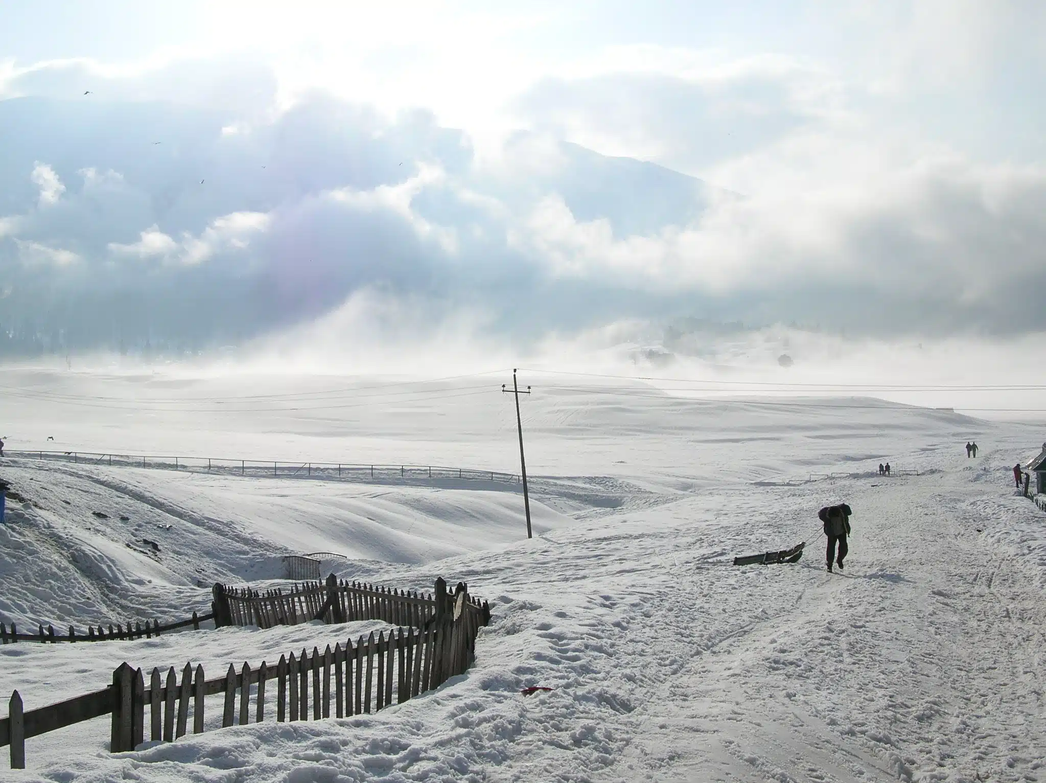 ice sledging