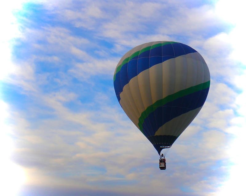Hot Air Ballooning in Kashmir in October