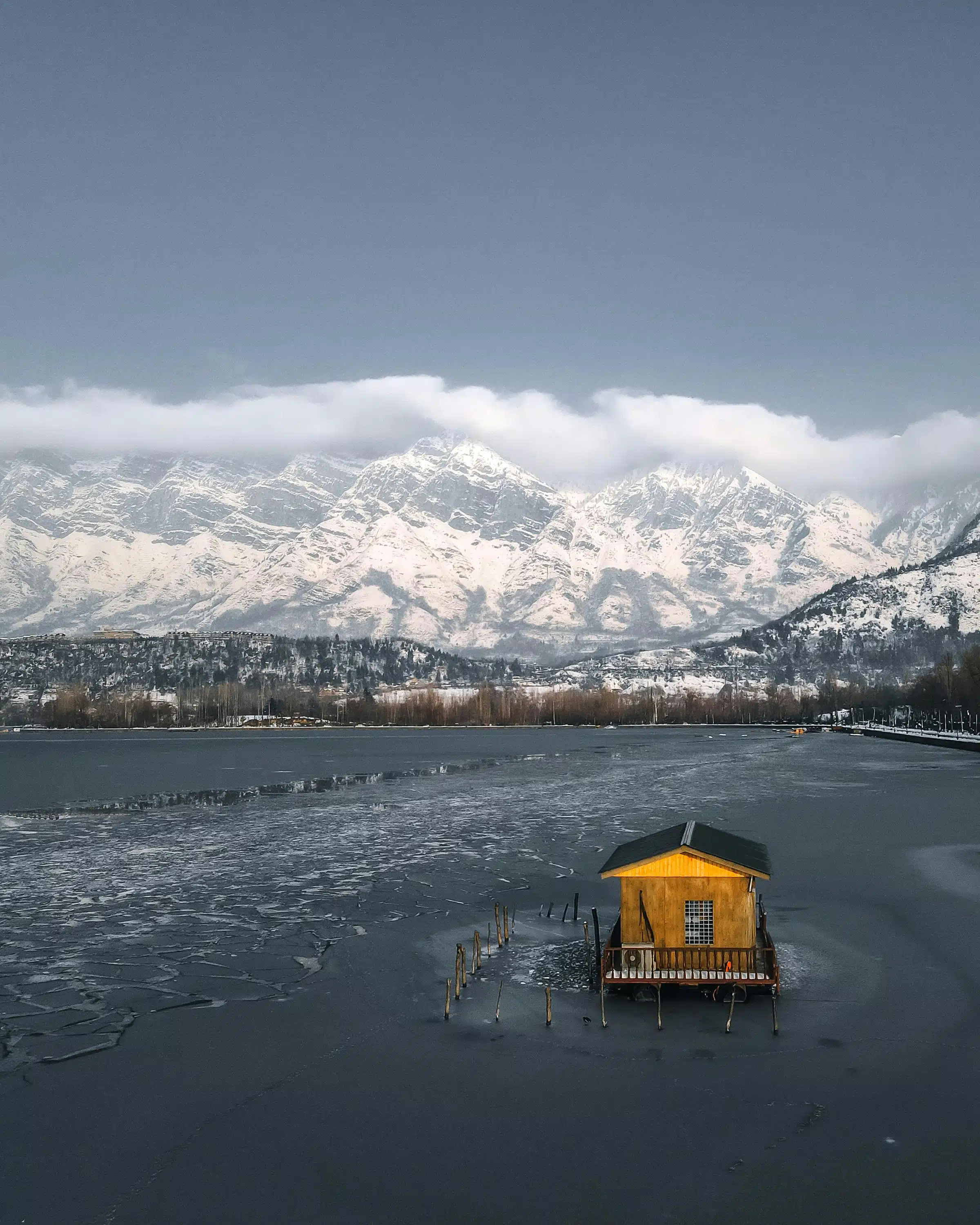 Srinagar in January