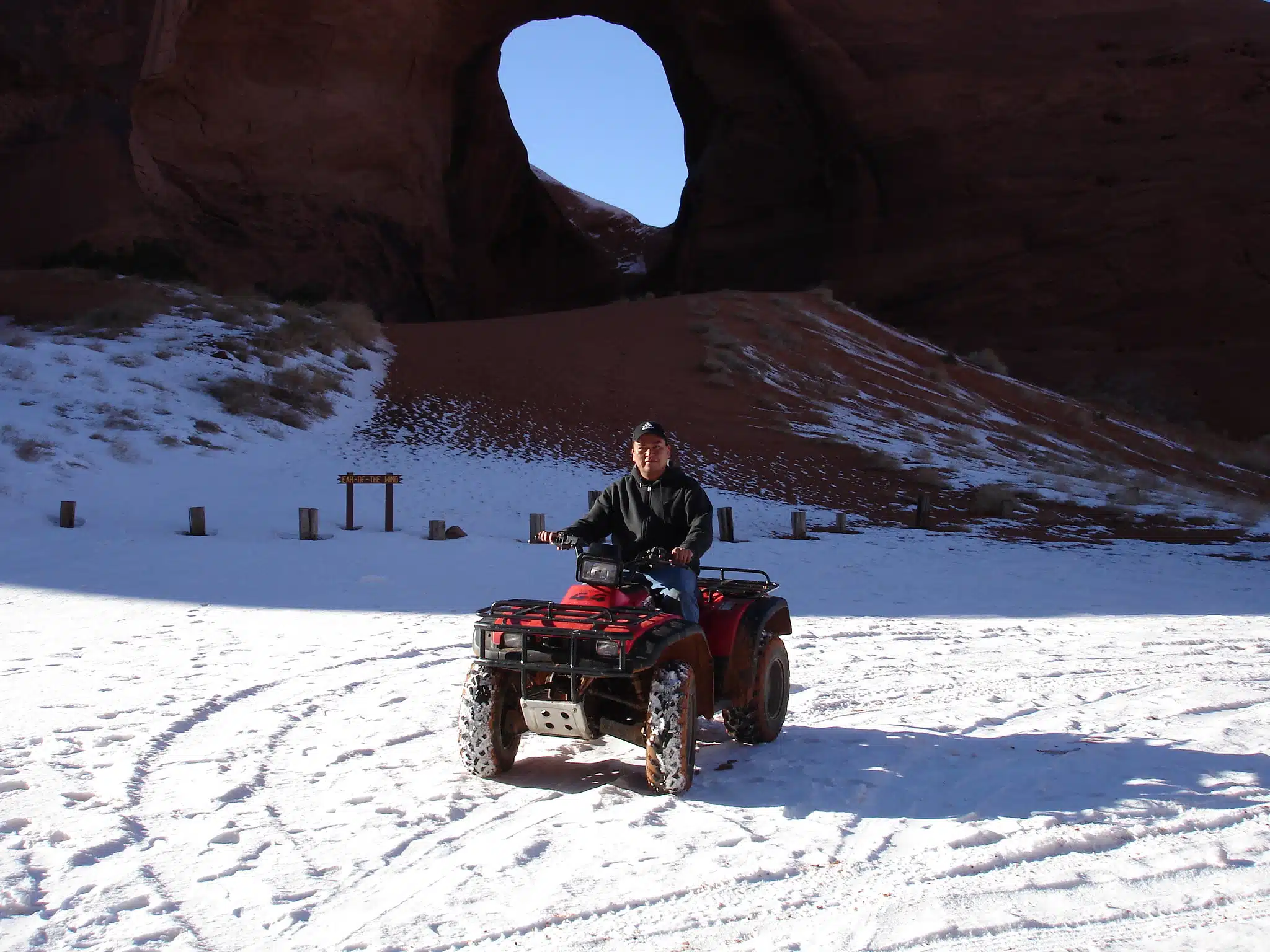 atv ride at Sinthan top