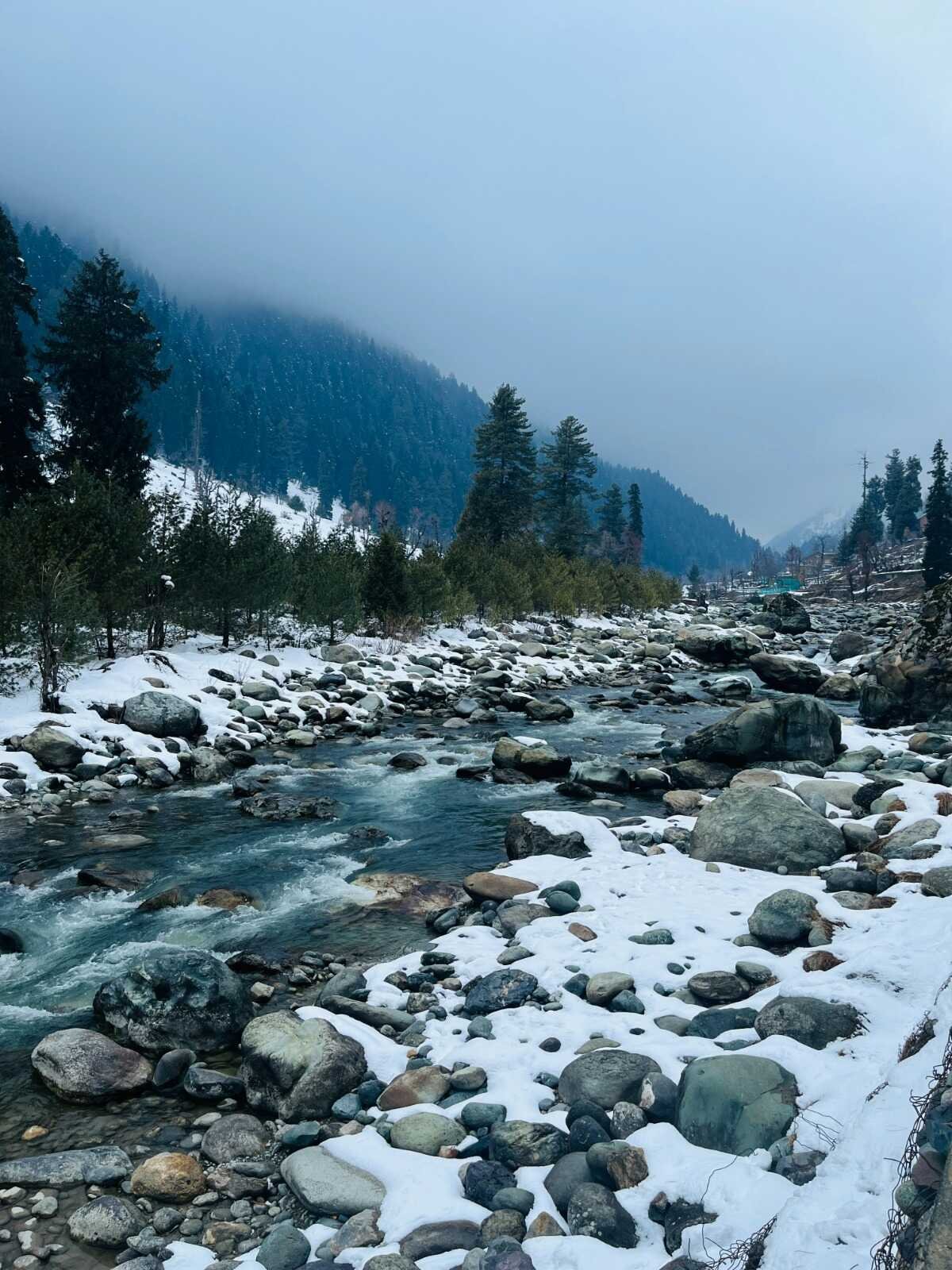 Pahalgam in winter