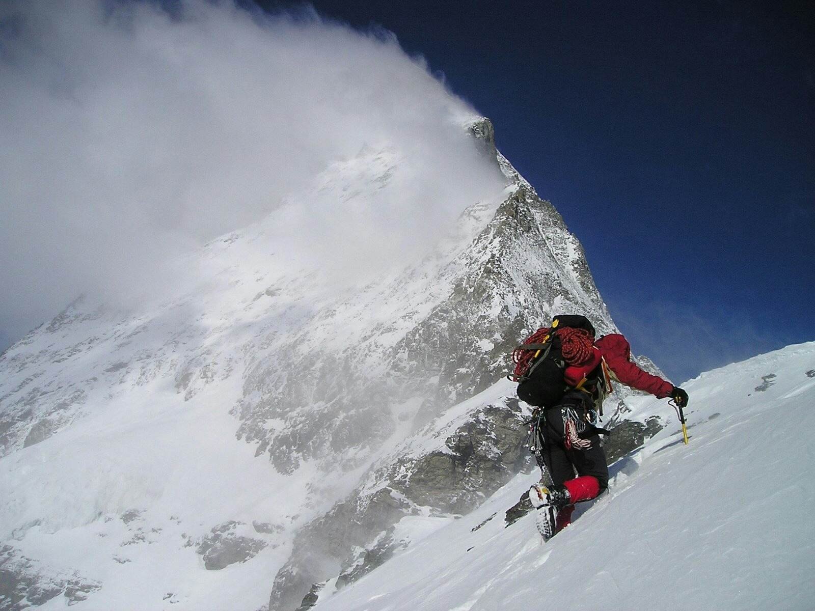 ice climbing