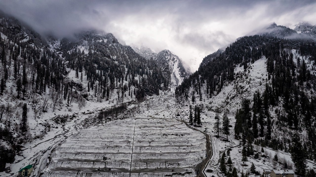 Manali in Himachal Pradesh, India