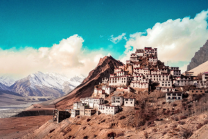Spiti Valley Tour Packages featuring the iconic Key Monastery nestled in the Himalayan mountains
