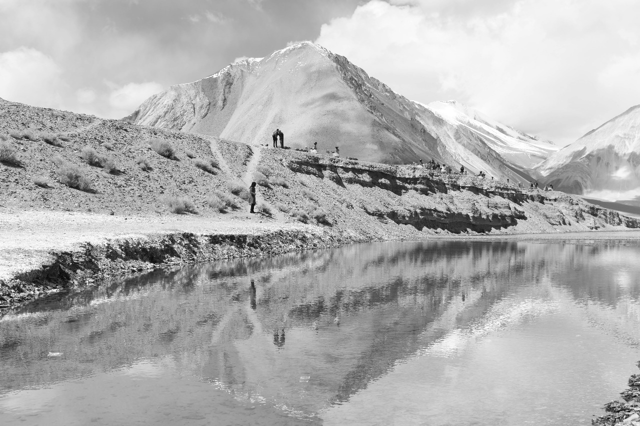 Leh Ladakh in January
